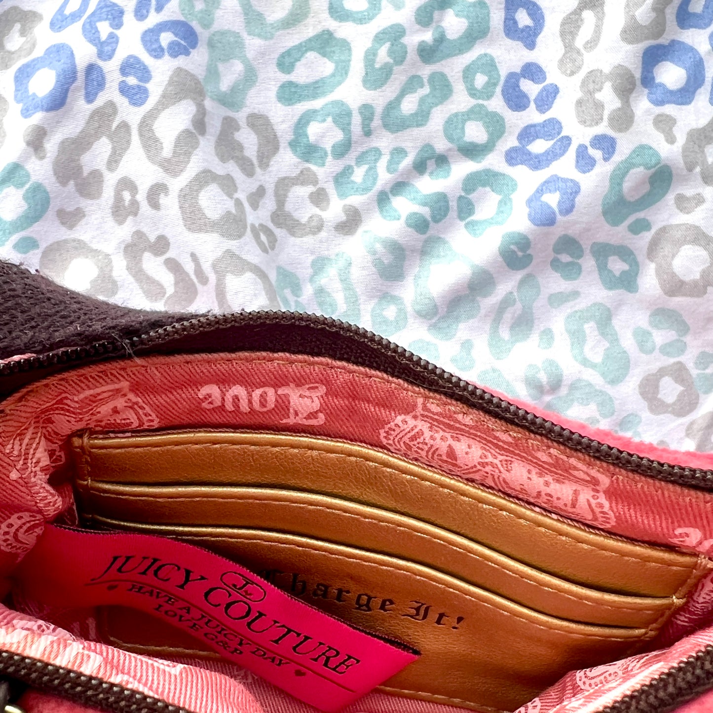 Vintage Rare Pink Juicy Couture Purse Mini Bag Clutch Handbag Y2K Velour Mcbling