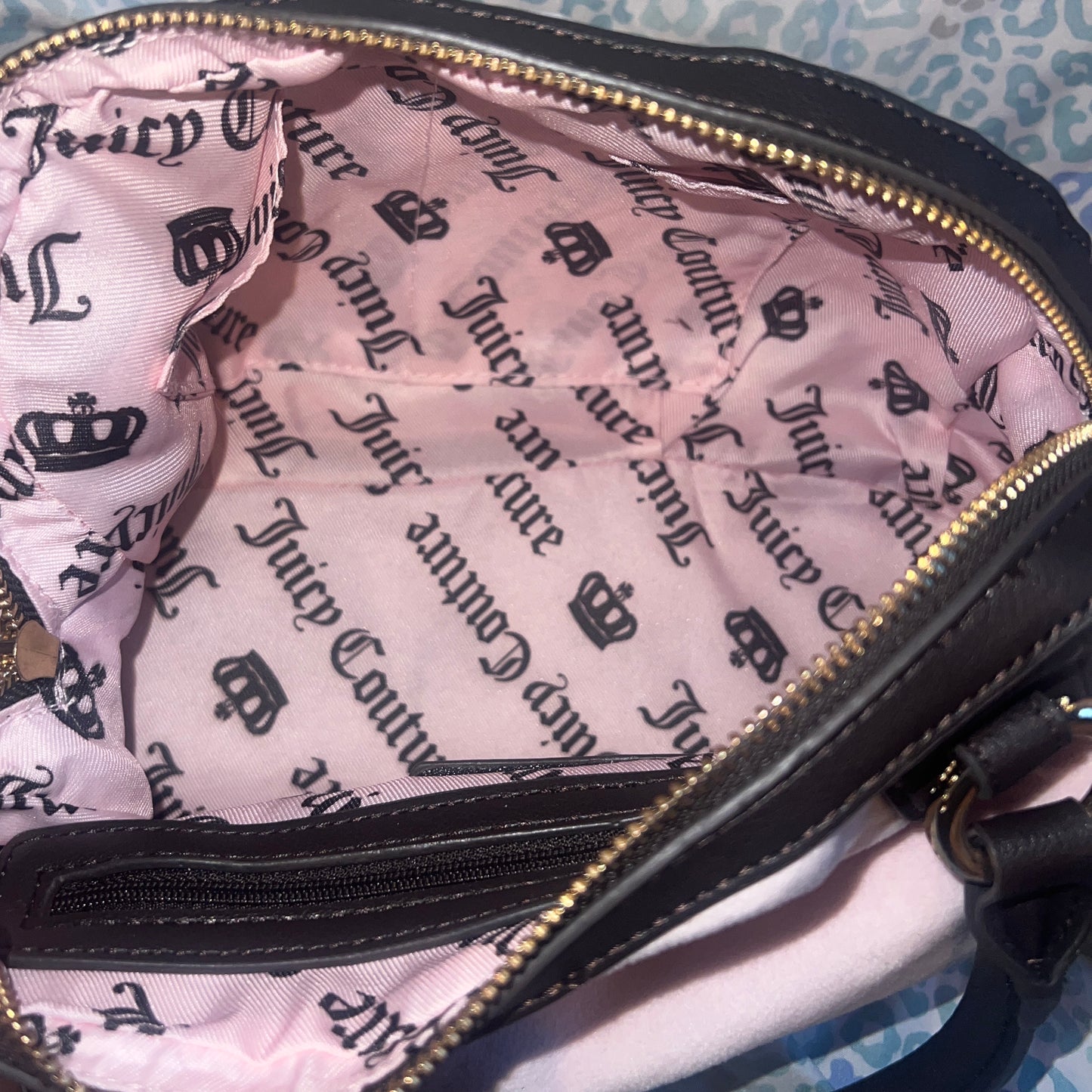 New Pink Juicy Couture Purse Handbag Satchel Bag MSRP $89 Juicy Never Dies
