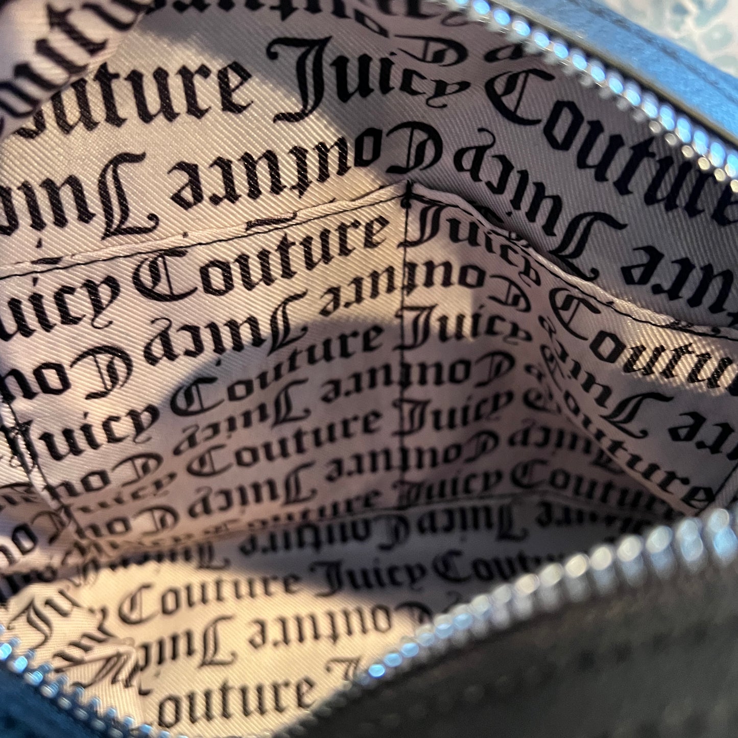 New Black Juicy Couture Purse Handbag Satchel Bag Crown Velour Vintage Style