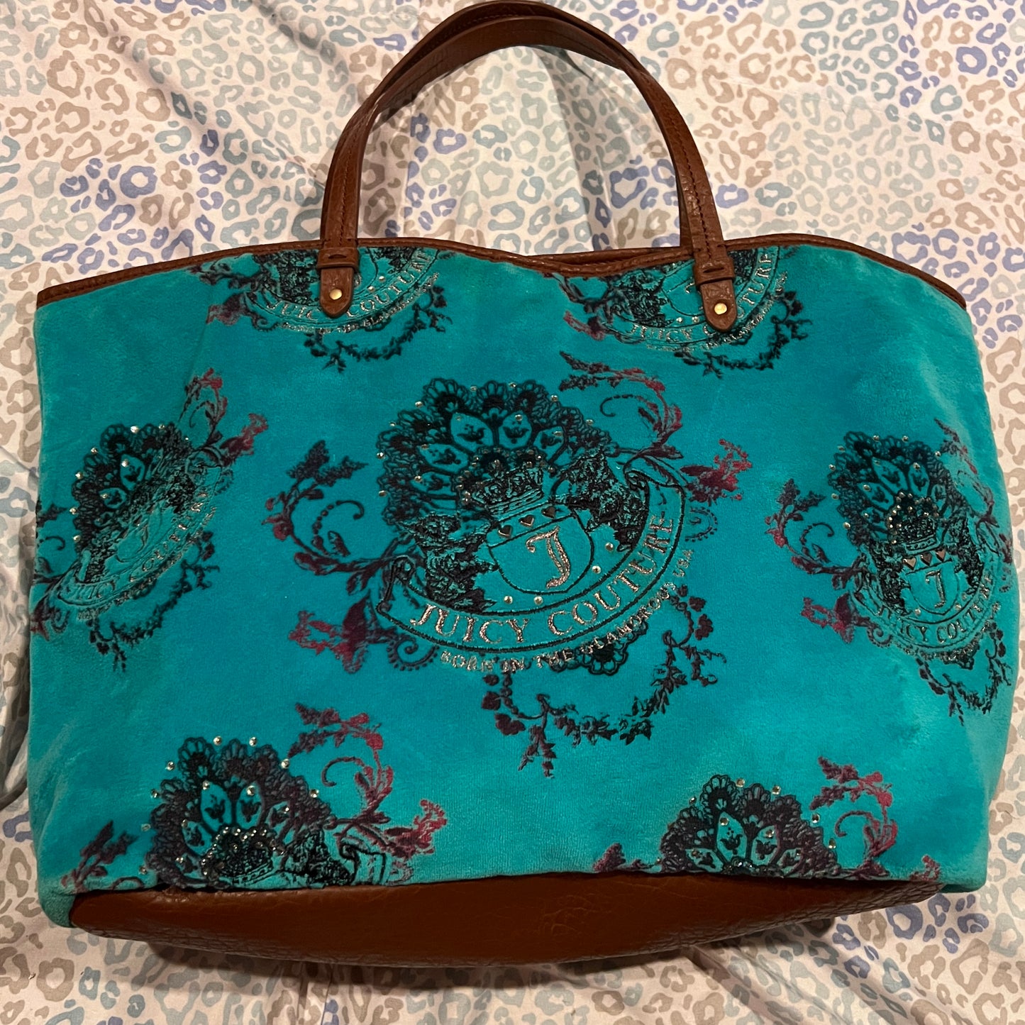 Blue Juicy Couture Purse Vintage