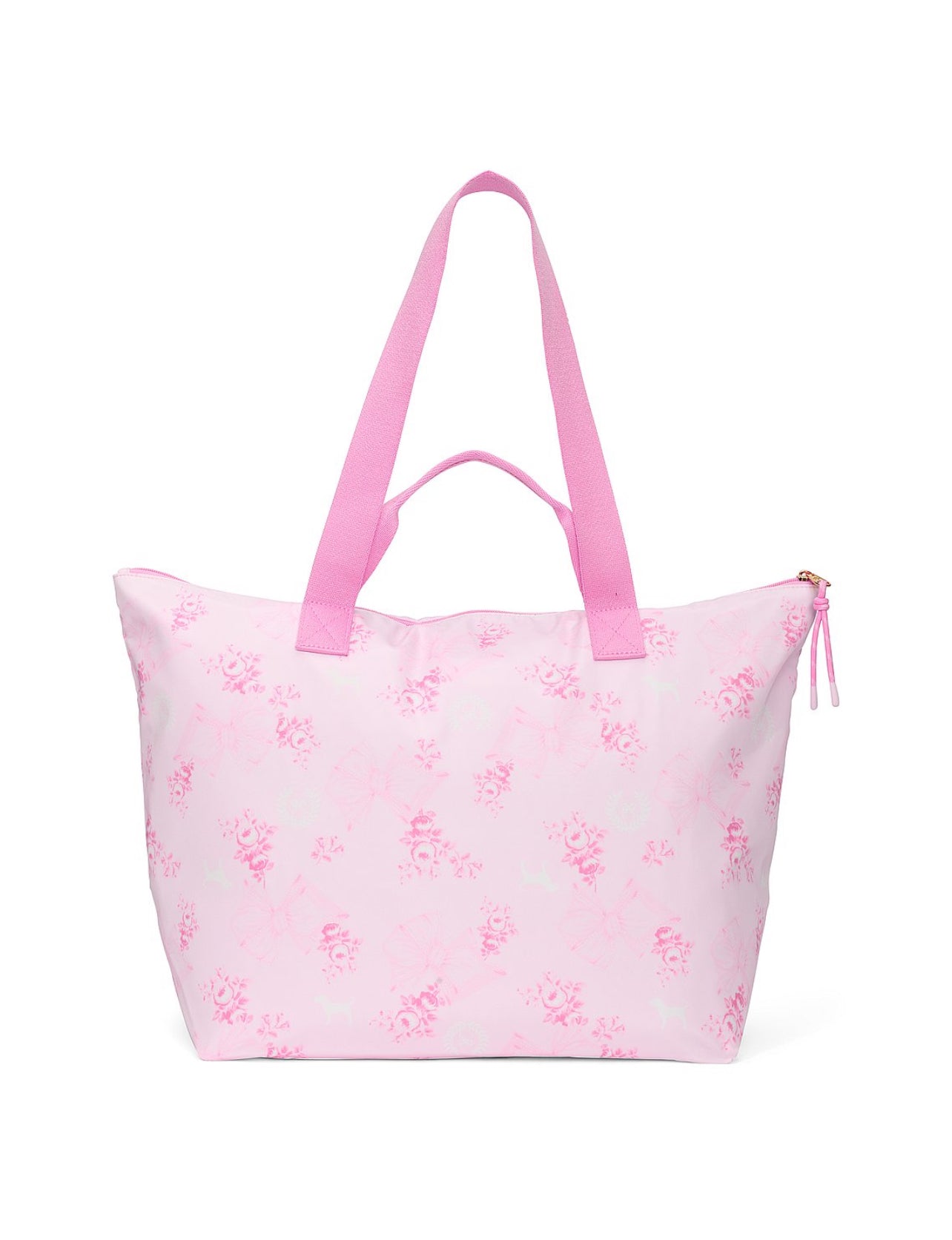 New PINK Victoria's Secret LoveShackFancy Tote Bag Large Purse Floral NWT