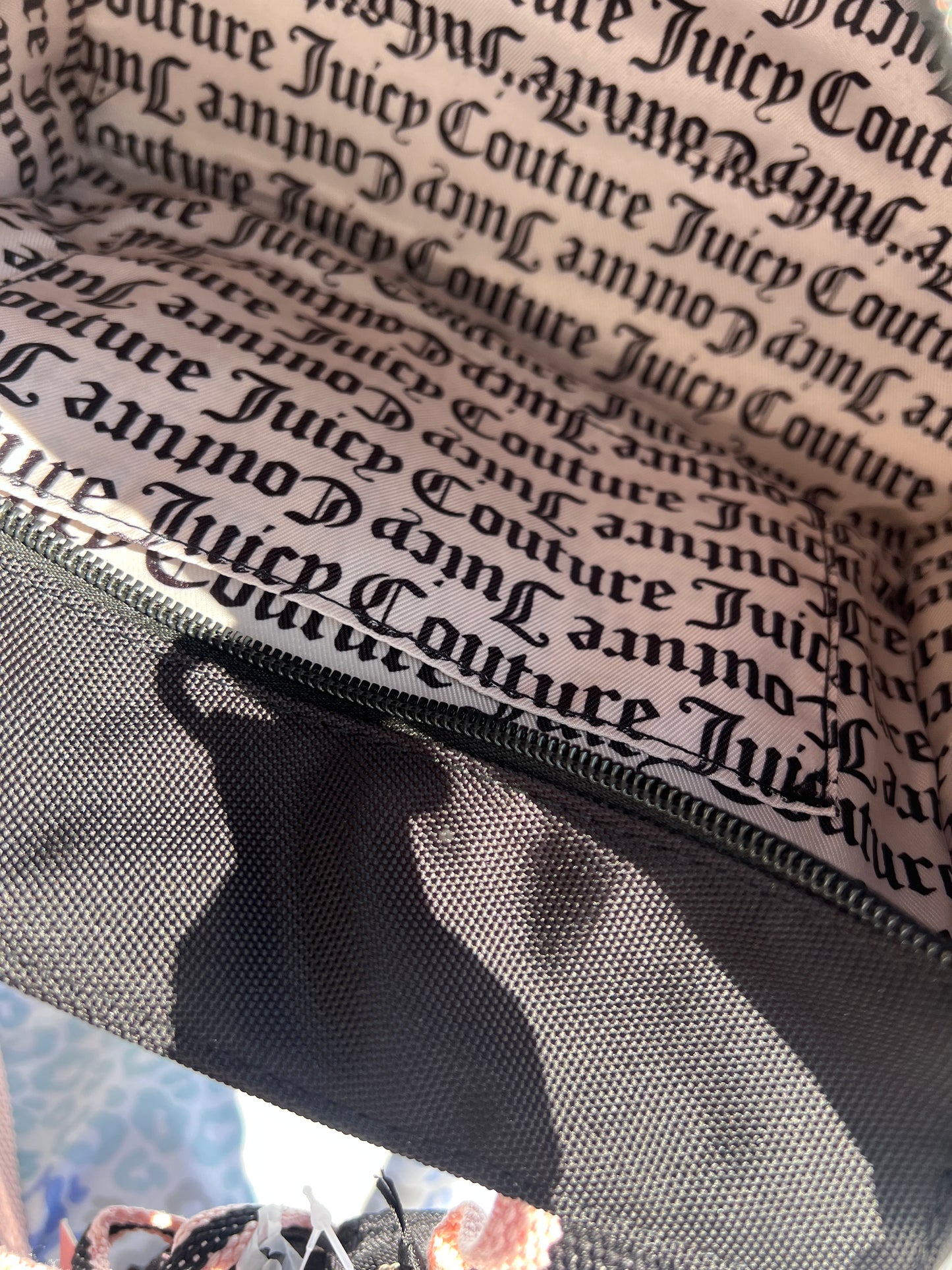 New Pink Black Juicy Couture Purse + Mini Bag NWT Handbag Crossbody Bag