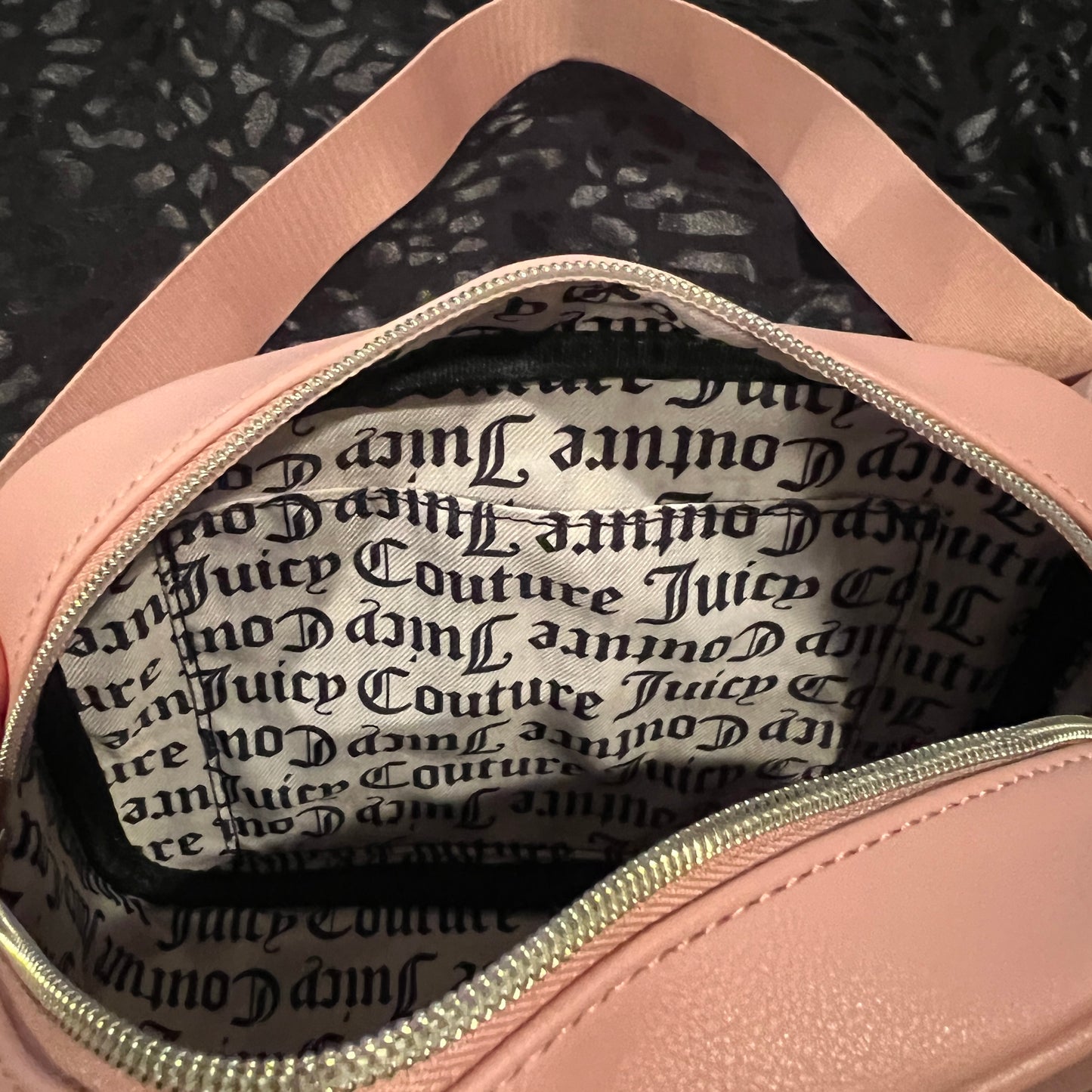 New Pink Juicy Couture Purse Handbag Bag Taffy Obsession Crossbody MSRP $79