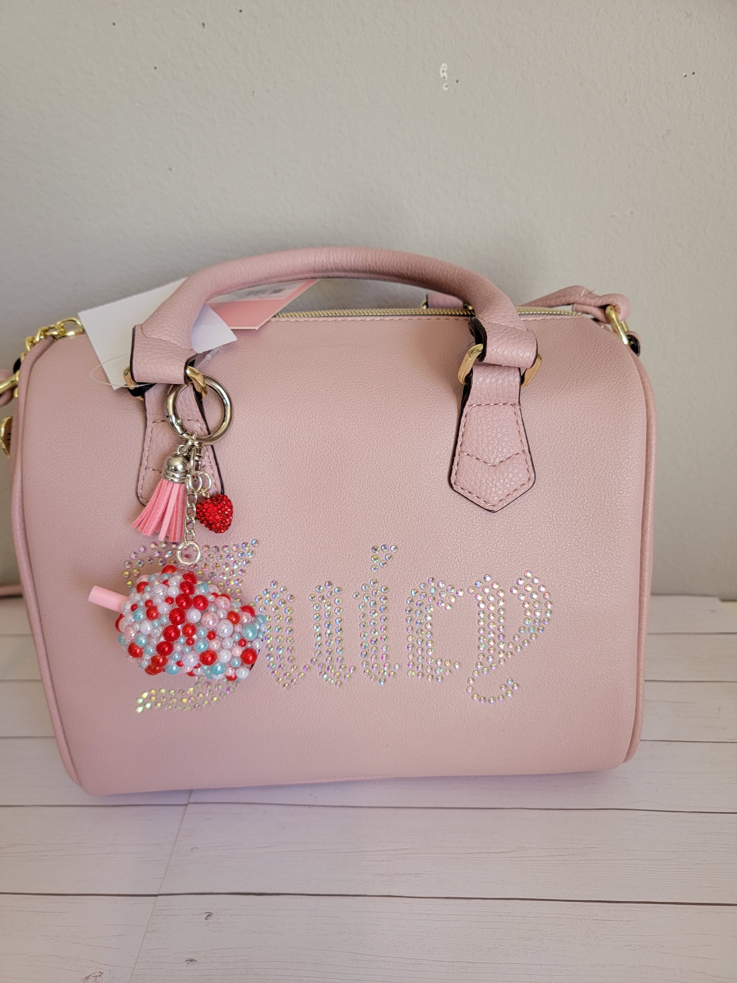 Valentine's Day Rhinestone Keychain