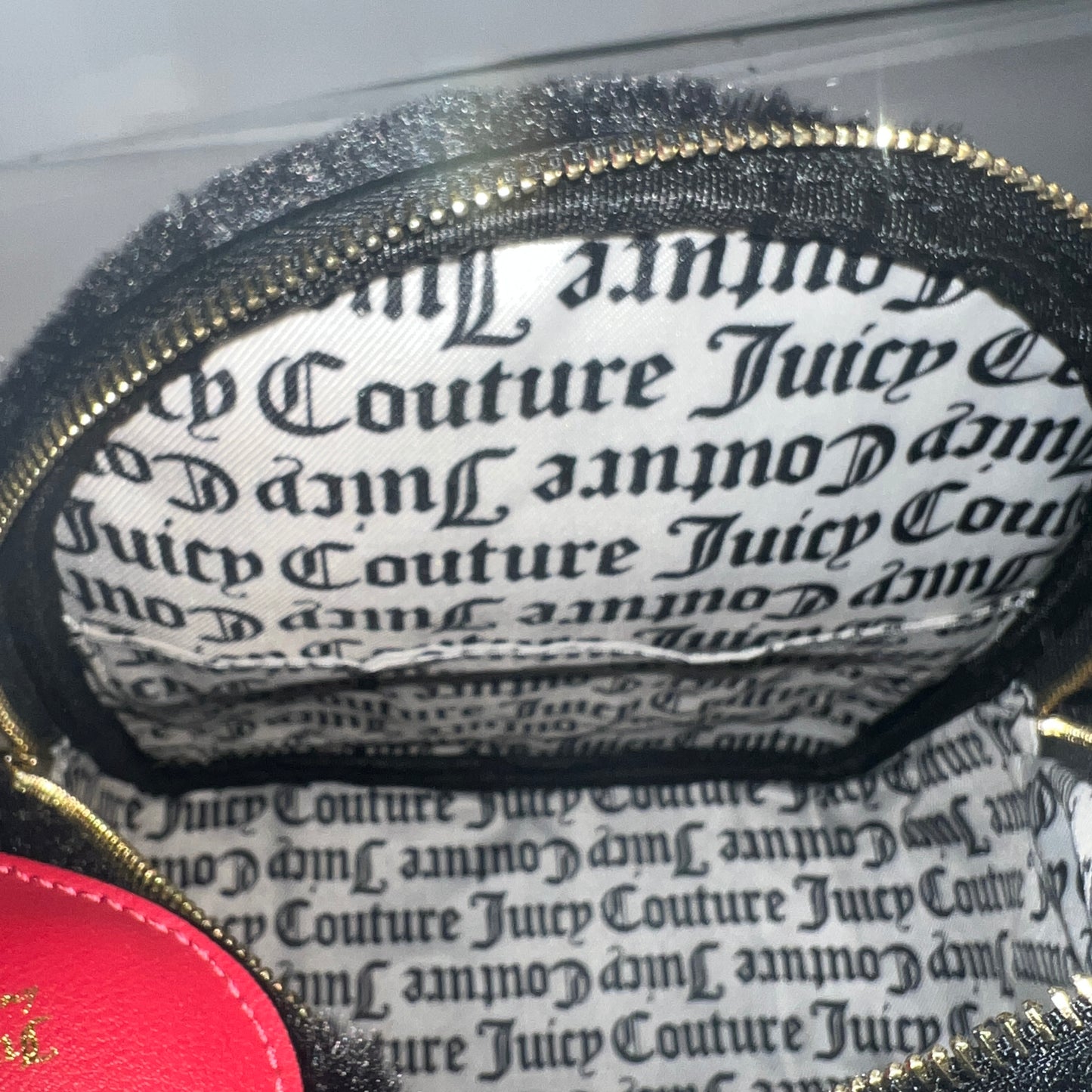 New Black Fluffy Juicy Couture Purse Backpack