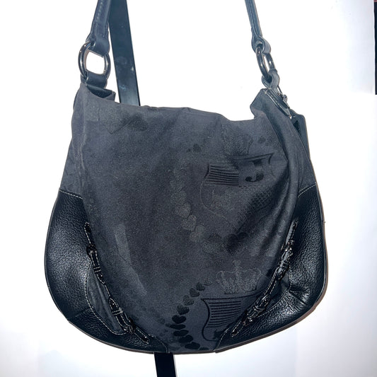 Vintage Black Juicy Couture Purse Satchel