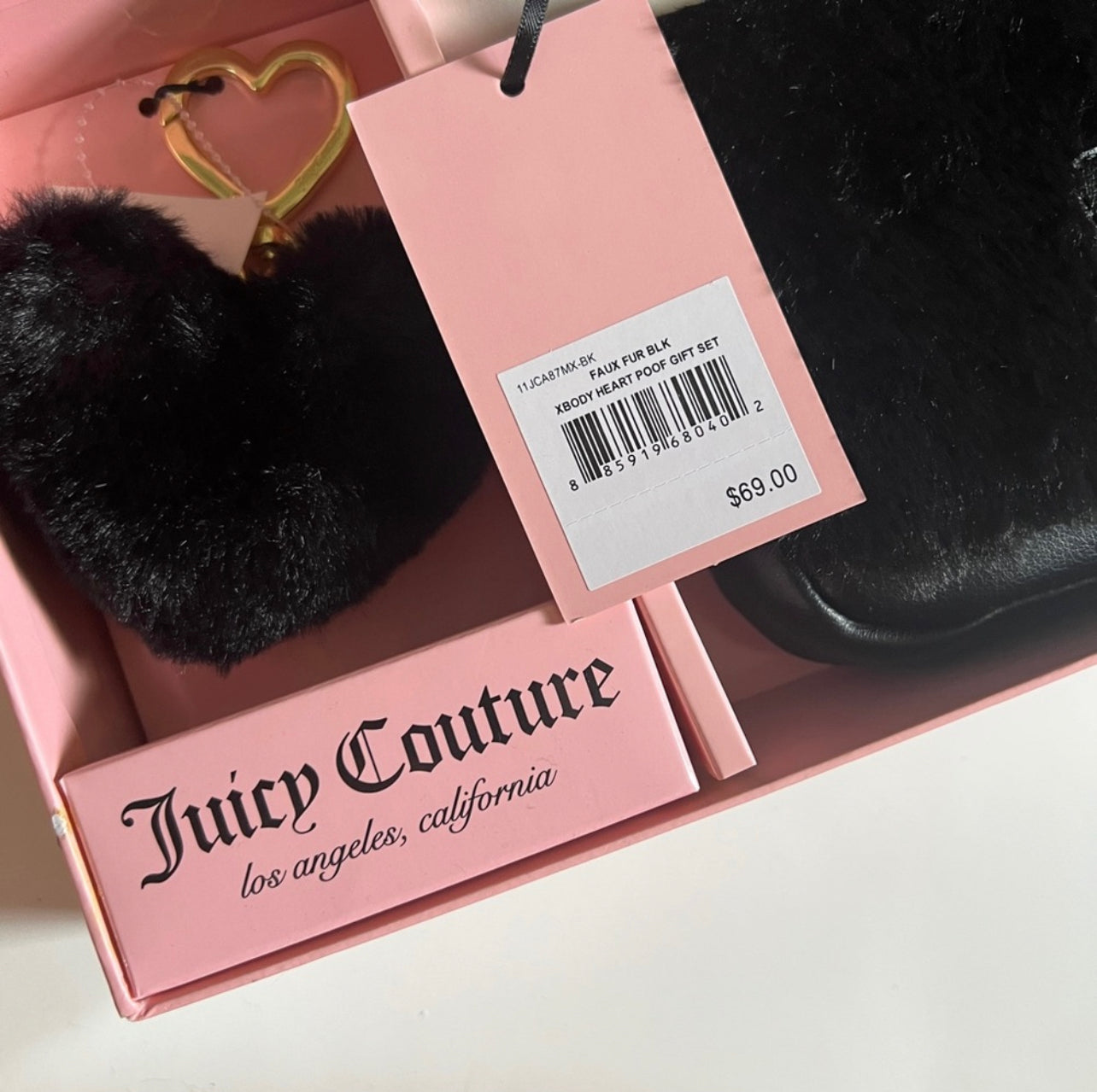 New Black Juicy Couture Purse