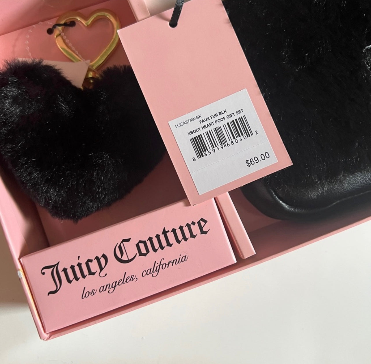 New Black Juicy Couture Purse