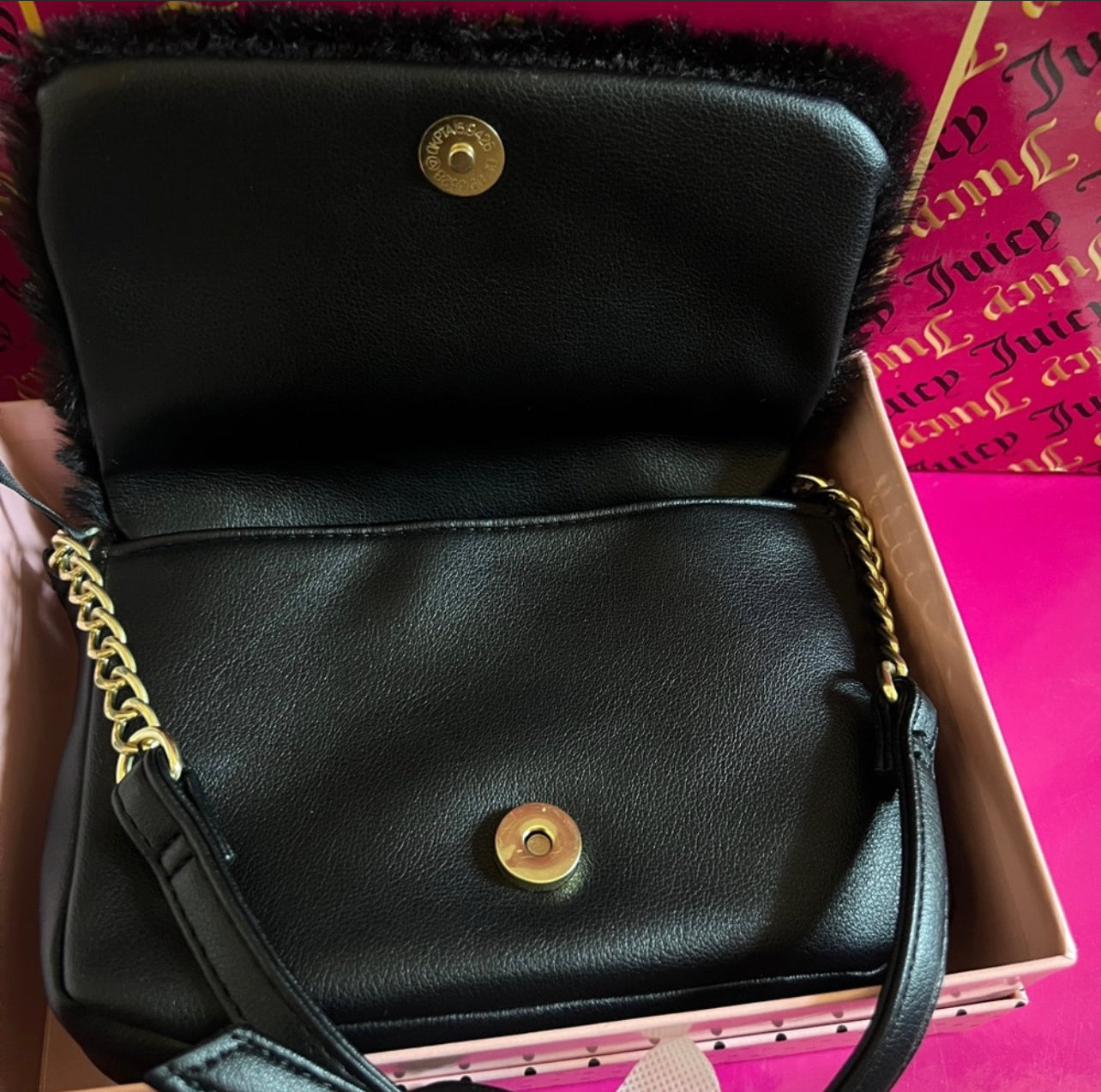 New Black Juicy Couture Purse